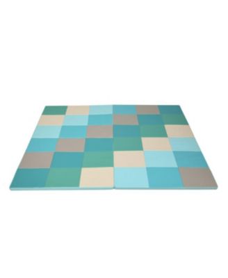 58 Inch Toddler Foam Play Mat Baby Folding Activity Floor Mat