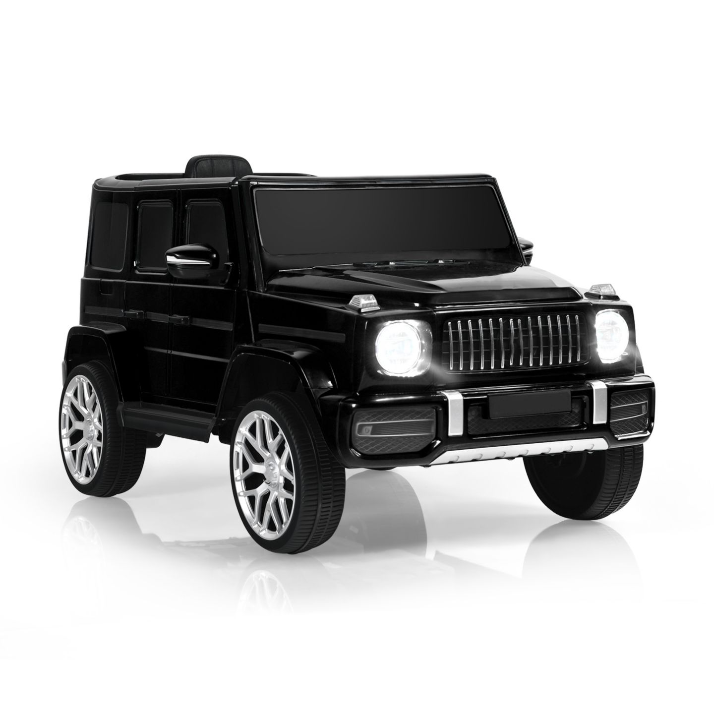 Детская игрушка Slickblue 12V Licensed Mercedes-Benz G63 Remote Control Ride-On Car, Fits 2 Kids, Ages 3+, цвет: Чёрный — фото 1