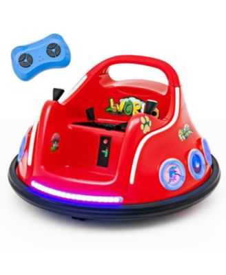 12V Electric Ride On Car with Remote Control and Flashing LED Lights