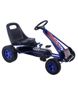 4 Wheels Kids Ride On Pedal Powered Bike Go Kart Racer Car Outdoor Play Toy