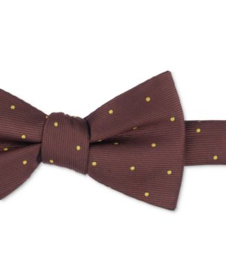 Men's Brown Dot Bow Tie