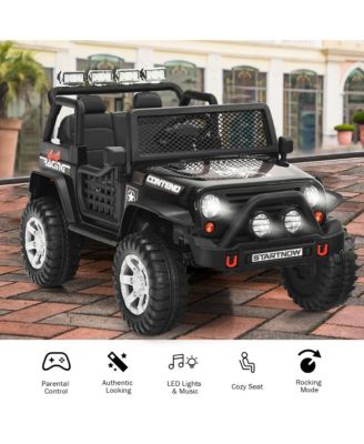 12V Kids Ride On Truck Remote Control Electric Car with Lights&Music