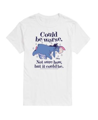Hybrid Apparel Could Be Worse Eeyore Men's Short Sleeve Tee