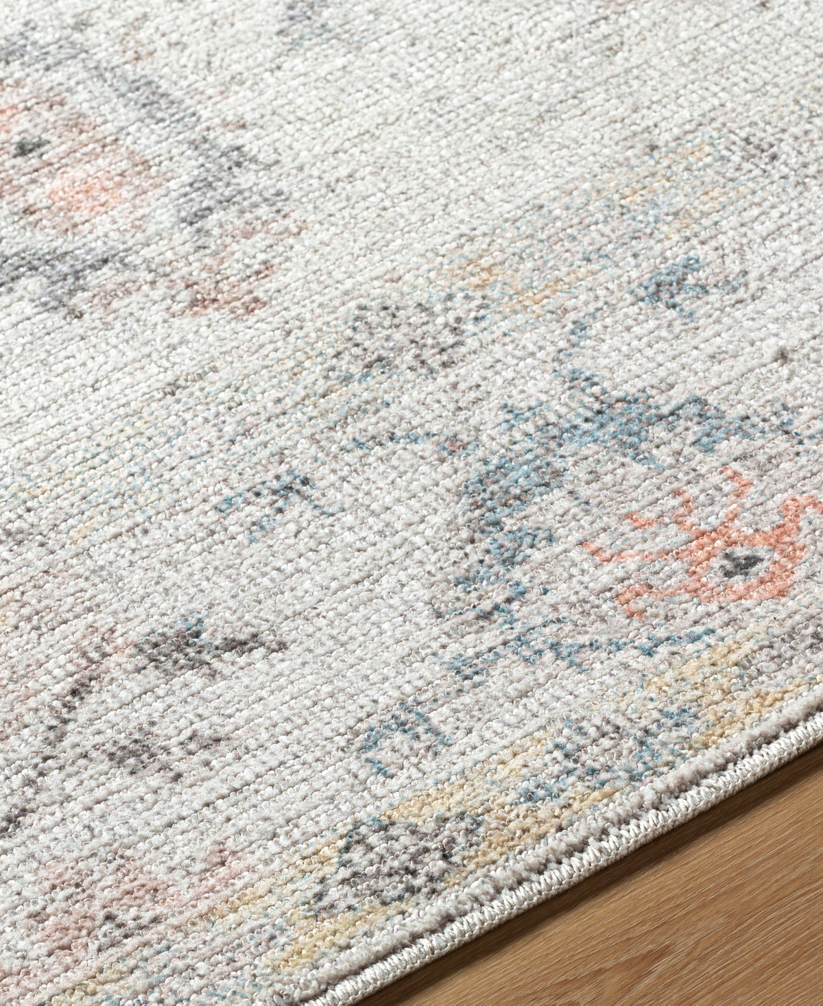 Surya Marlon 526243 7'10"x10' Area Rug In Silver