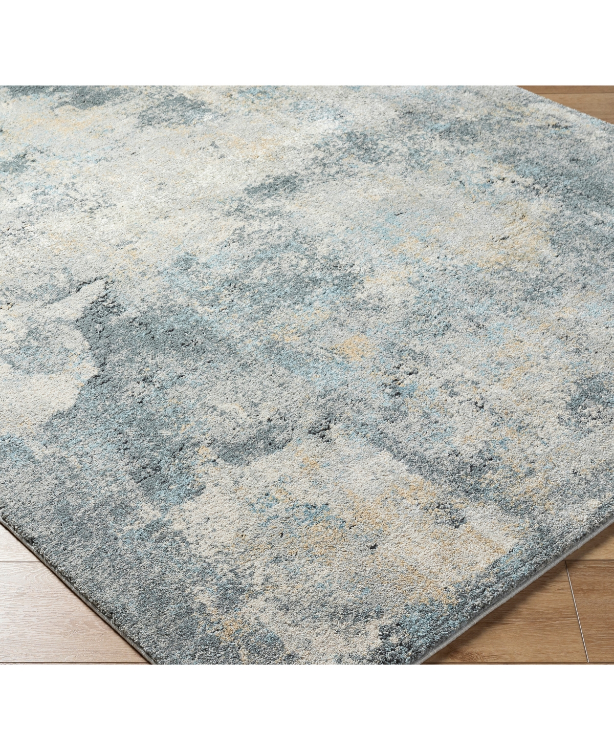 Surya Avellino 528145 7'10"x10' Area Rug In Silver