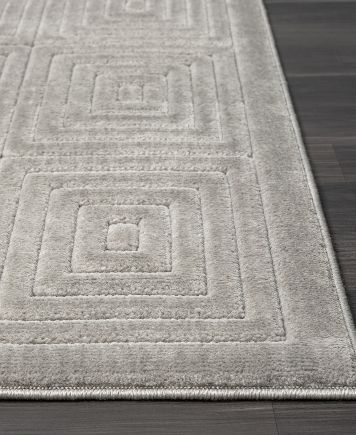 Lr Home Adonis Atl-415 5'x7' Area Rug In Gray