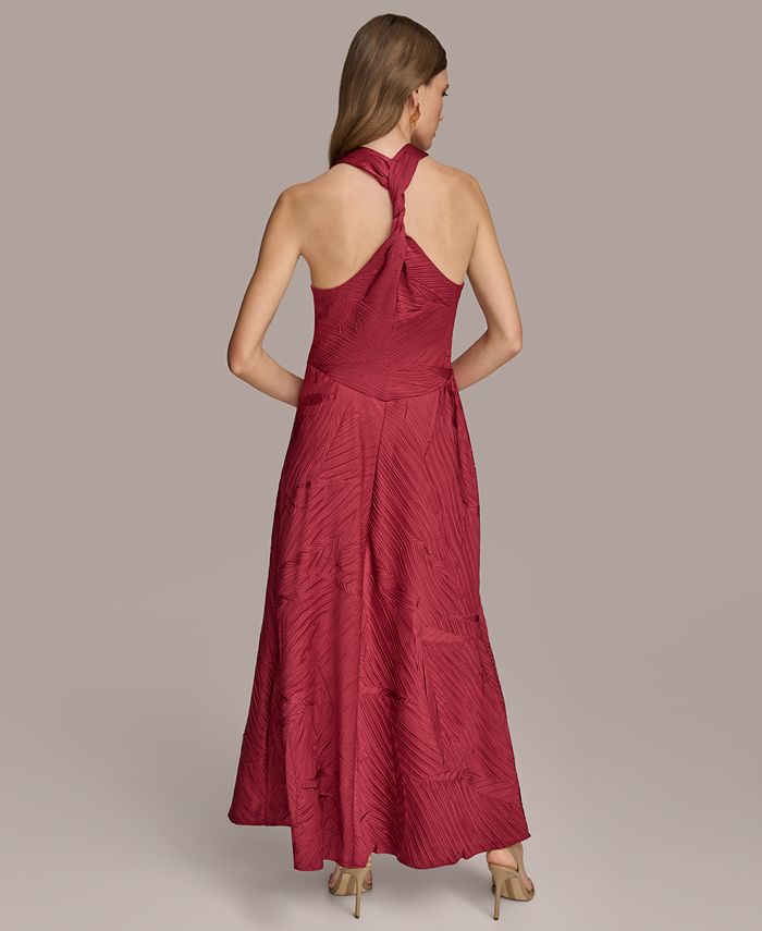 Donna Karan New York Donna Karan Women's V-Neck Sleeveless Gown - Macy's