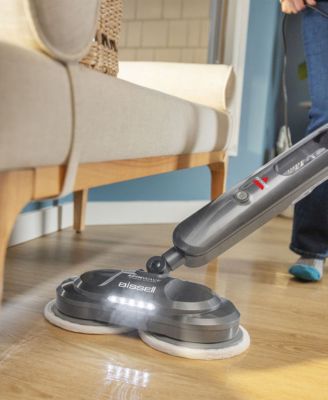 SpinWave Smart Steam Scrubbing Sanitizing Spin Mop