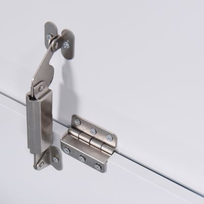 Lift Top Entryway Storage Cabinet With 2 Safety Hinge, Wooden Toy Box