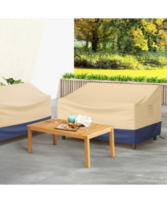 Patio Furniture Cover with Padded Handle and Click-Close Straps-60 x 43 x 30 inches