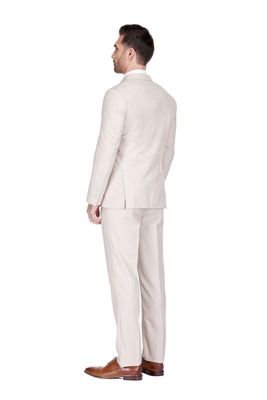 Men's Slim Fit 2-Piece Double Breasted Suit