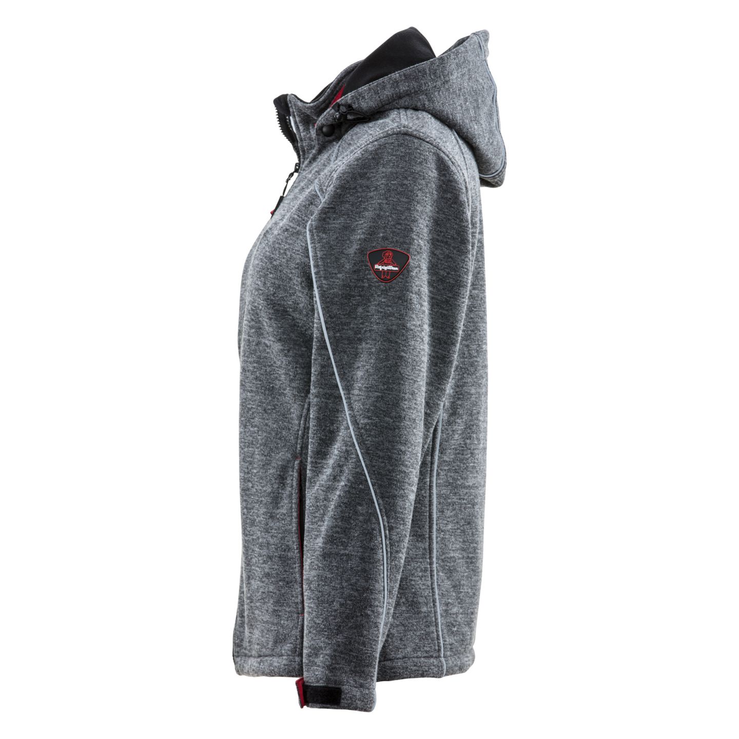 Женская куртка RefrigiWear Extreme Sweater Jacket, цвет: Серый — фото 16