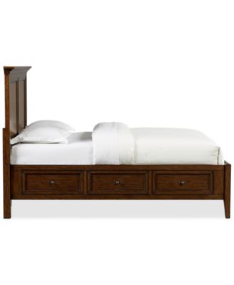 Furniture Matteo Storage Platform Queen Bed, Created for Macy's