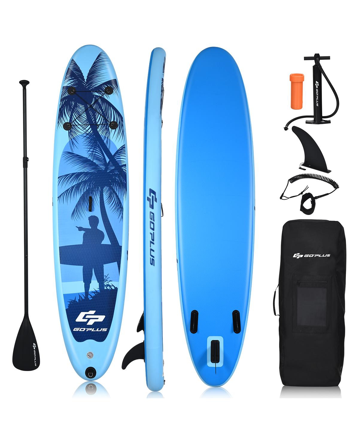 9.8' Inflatable Stand Up Paddle Board Surfboard - Navy