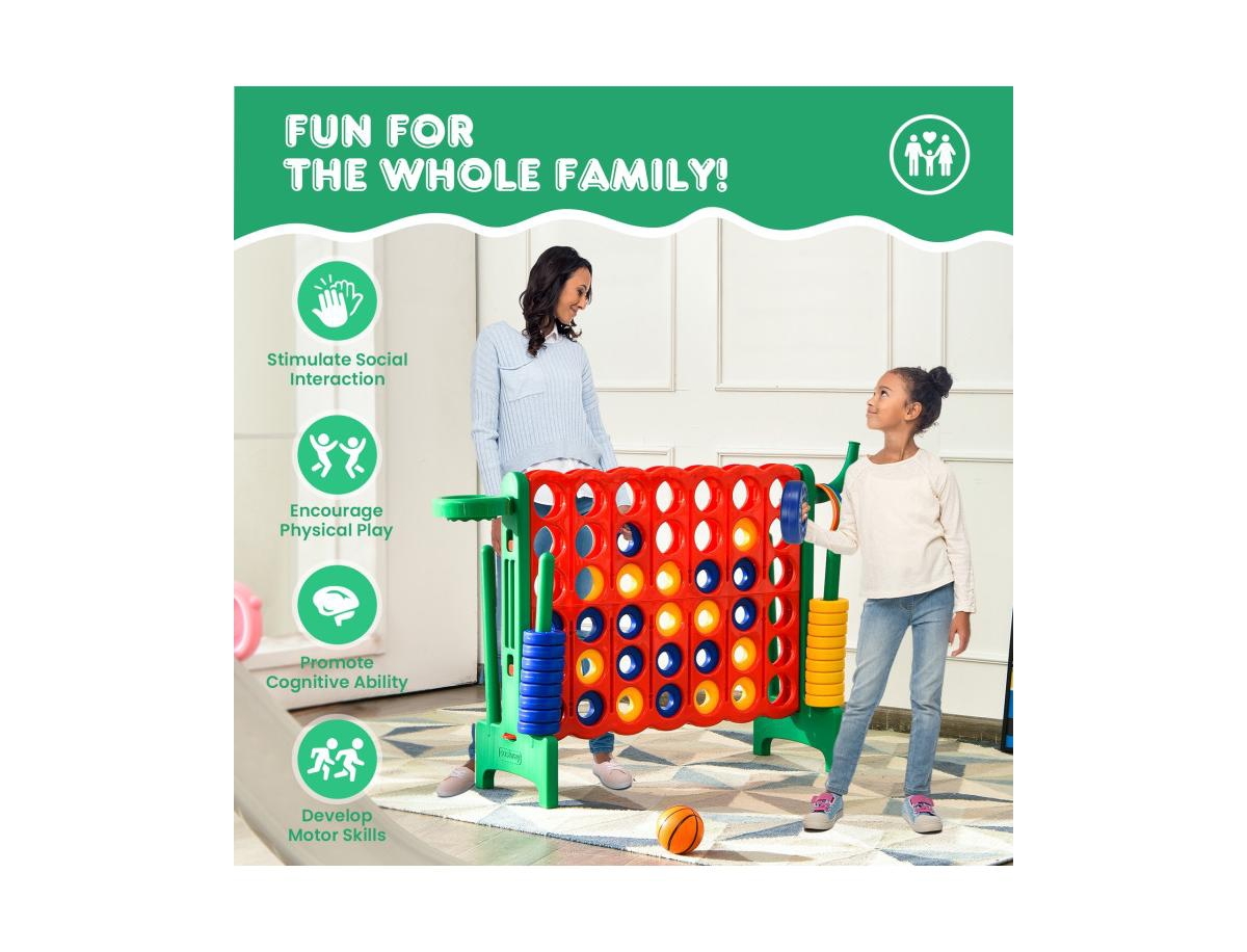 Slickblue 2.5ft 4-to-Score Giant Game Set