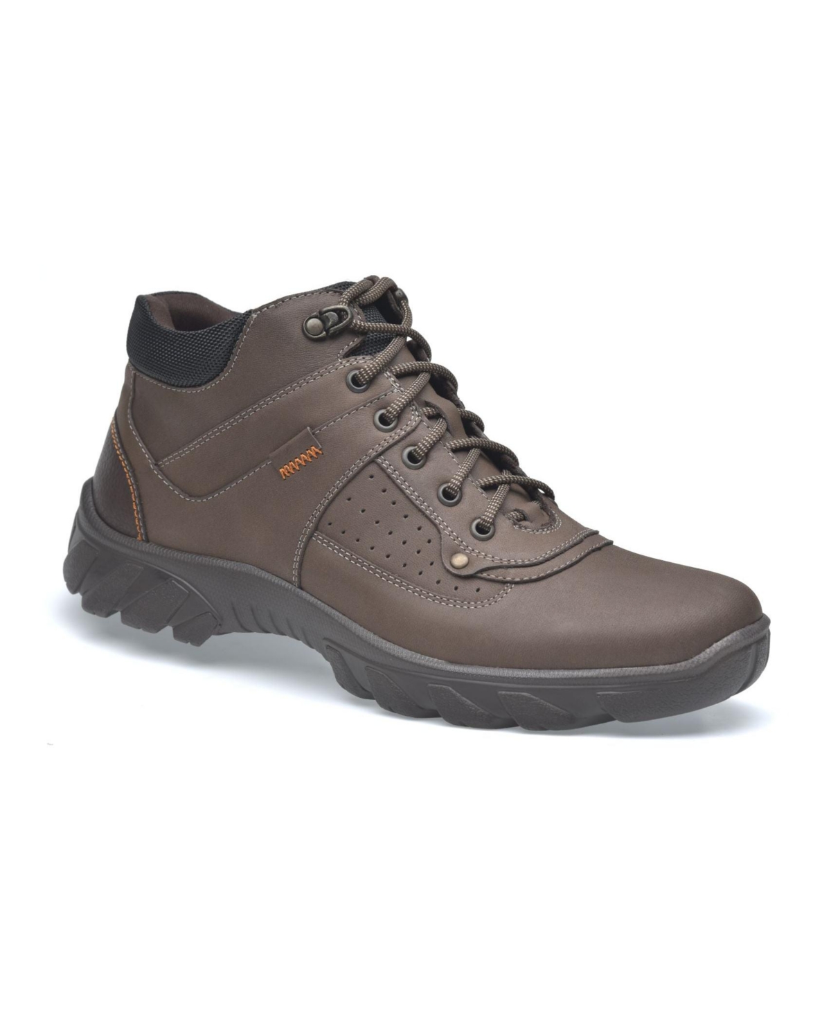 Men's Premium Comfort Leather Boots Archer By - Mocha