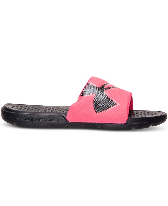 Under Armour Women's Strike Slide Sandals from Finish Line & Reviews ...
