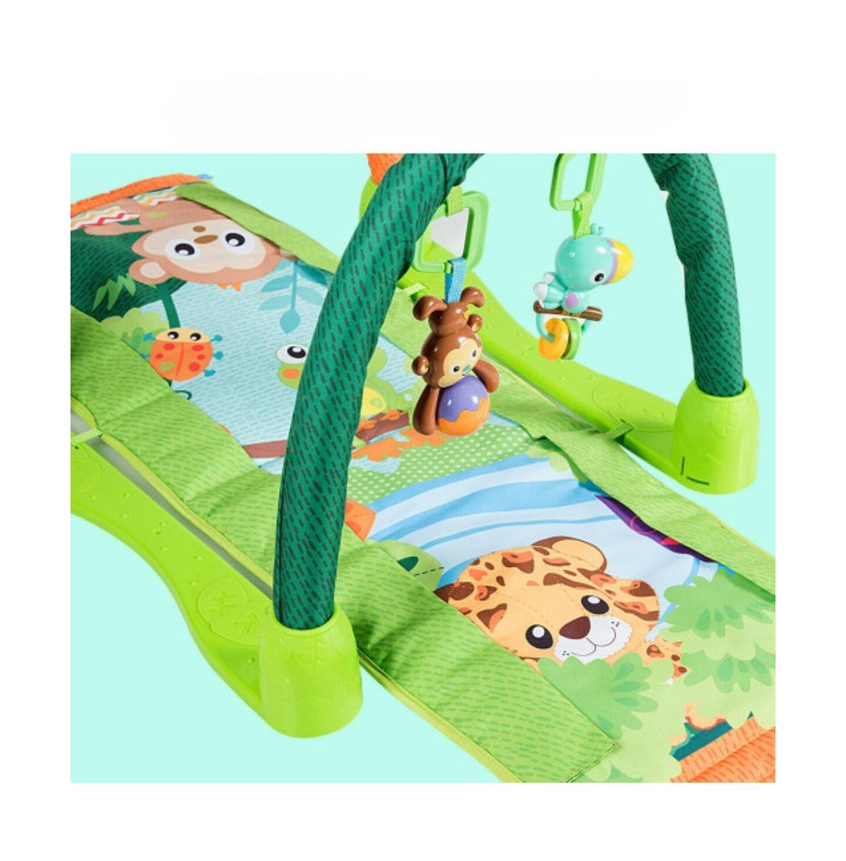 Slickblue Toddler 4-in-1 Baby Play Activity Center Gym Mat