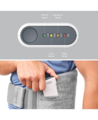PureRelief Cordless Lumbar and Abdominal Heating Wrap