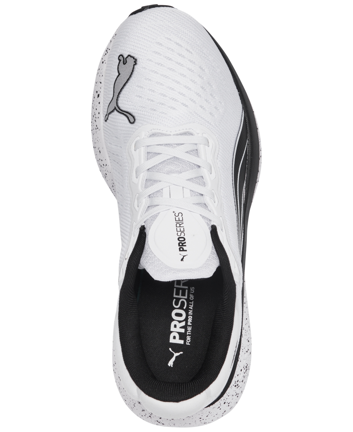 Shop Puma Women's Scend Pro Speckled Running Sneakers From Finish Line In White