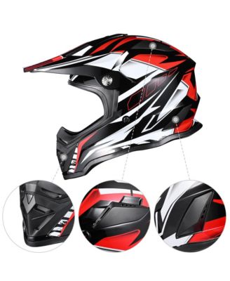 H-VEN25 Full Face Helmet DOT Adult Outdoor Motocross Off-Road Dirt Bike XXL