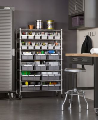 7-Tier 21 Bin Rack System, NSF Certified
