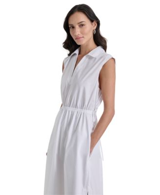 Women's Back-Cut-Out Sleeveless Maxi Dress