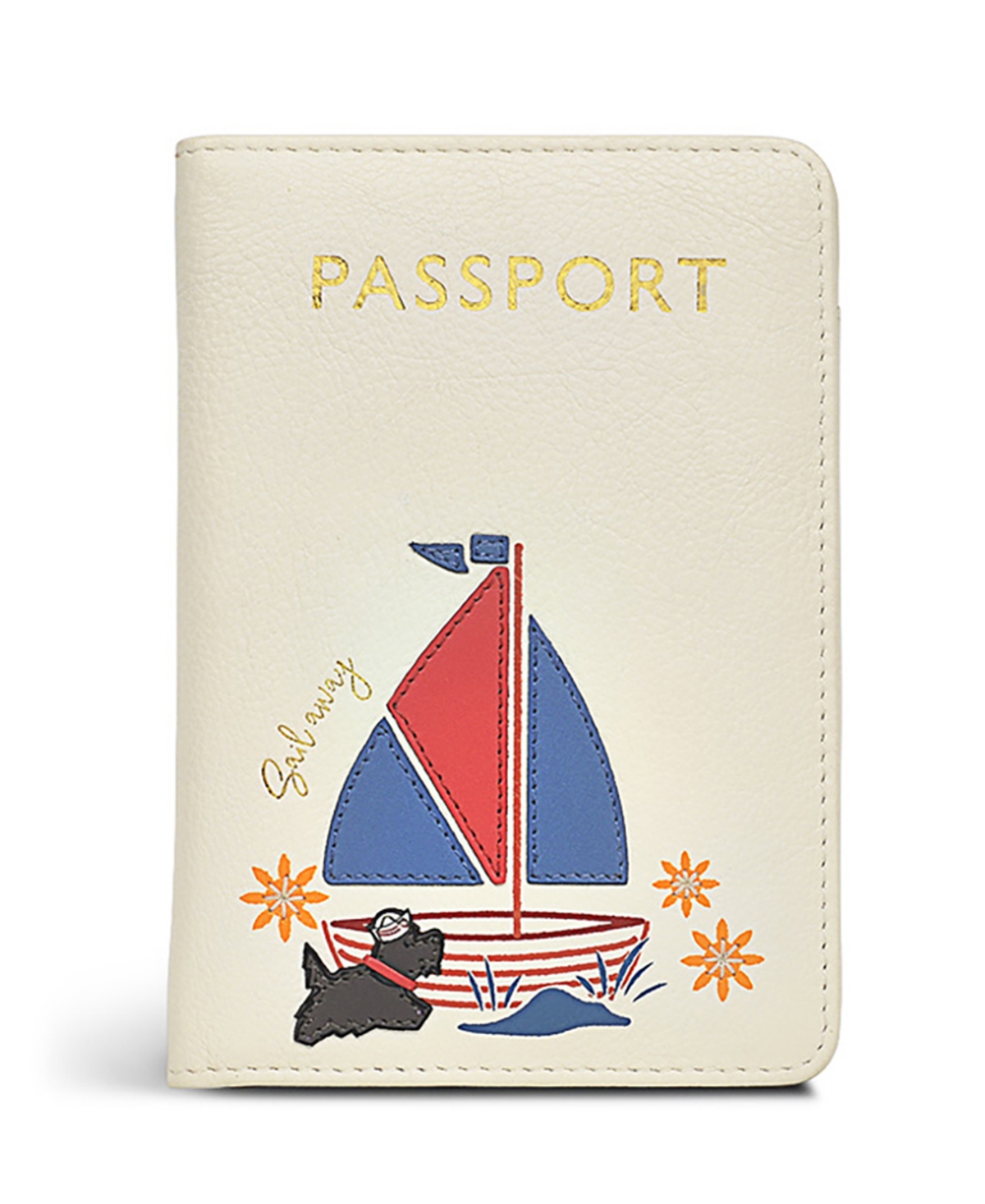 Sail Away- Passport Cover - Chalk