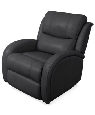 Kellet 33" Leather Power Recliner, Created for Macy's