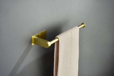 2 Pack Brushed Gold Paper Towel Holder Set