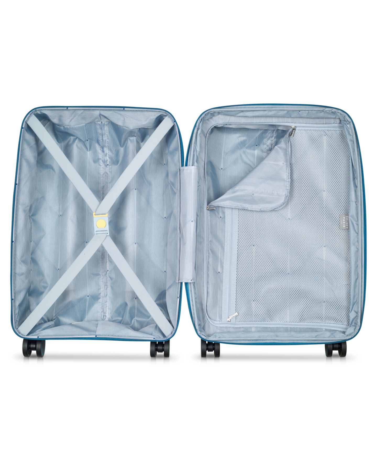 Чемодан Delsey Paris Dune Carry-on Spinner, цвет: Бирюзовый — фото 3