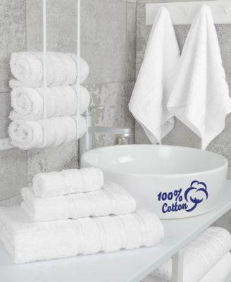 Edison 100% Cotton Luxury 6-Piece Towel Set