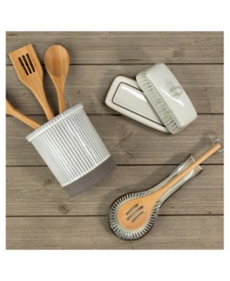 Stoneware Colonnade Kitchen Accessories Set, 3 Piece