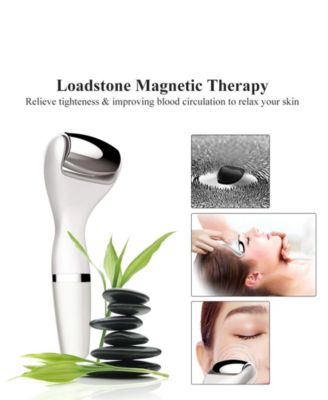 Beauty Facial Care Massager With Stainless Steel Roller