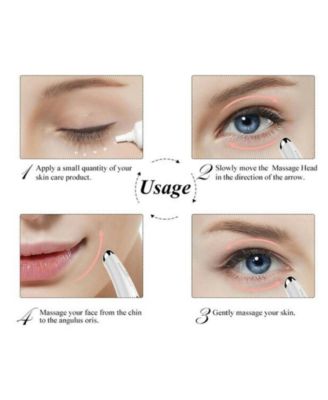 Portable Vibration Heated Eye Massager Wand