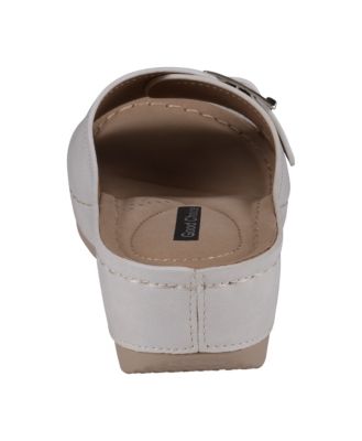 Women's Justina Buckle Comfort Wedge Sandals