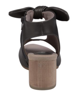 Women's Kimora Knot Detail Block Heel Dress Sandals