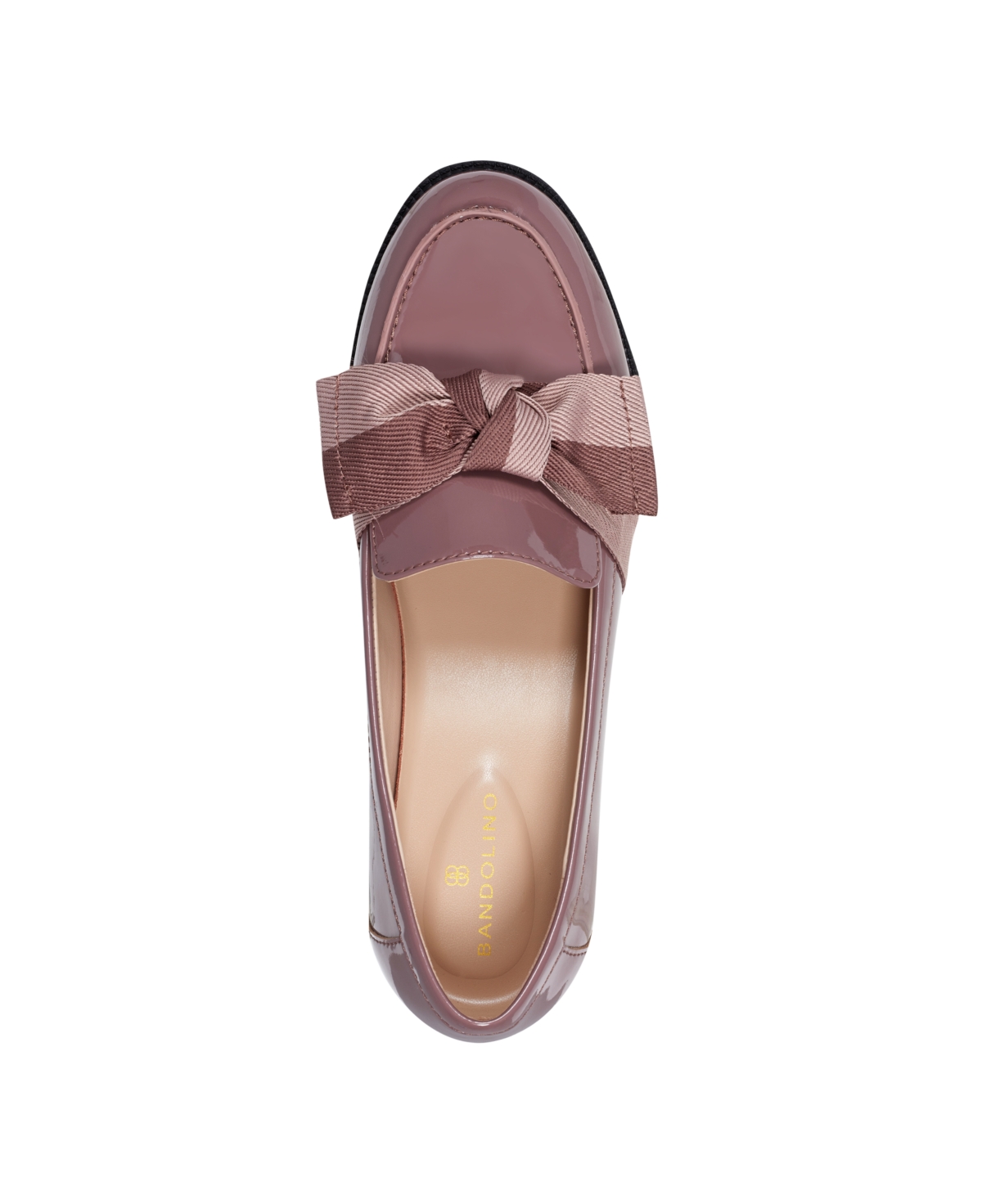 BANDOLINO WOMEN'S LINDIO BOW SLIP ON TAILORED LOAFERS 