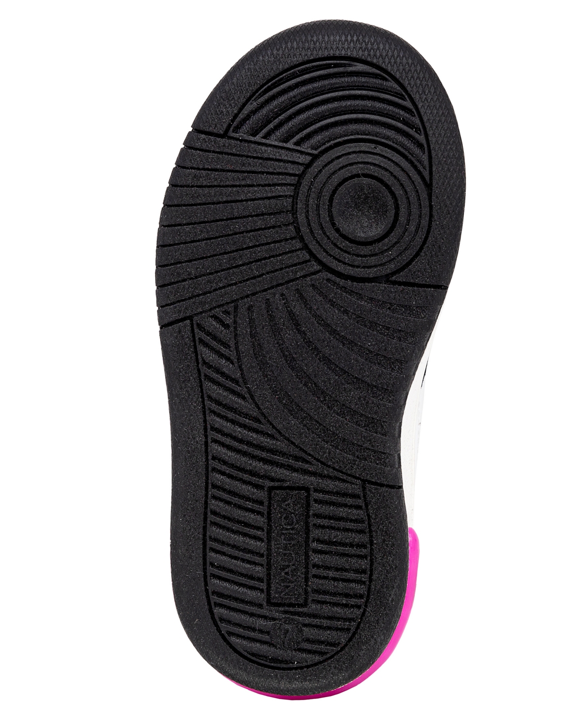 Nautica Toddler Girls Manetta Cira T Girls Casual Sneaker In White,black,pink