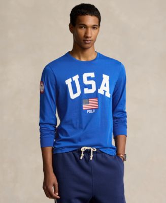 Polo Ralph Lauren Men's Team USA Jersey T-Shirt - Macy's image.