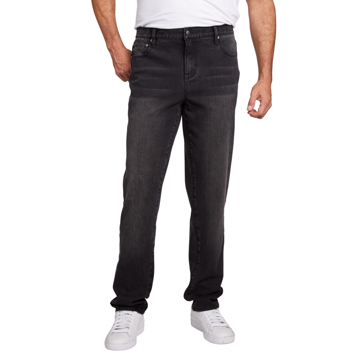 Big & Tall by KingSize Relaxed-Fit Stretch 5-Pocket Jeans - Blue wash