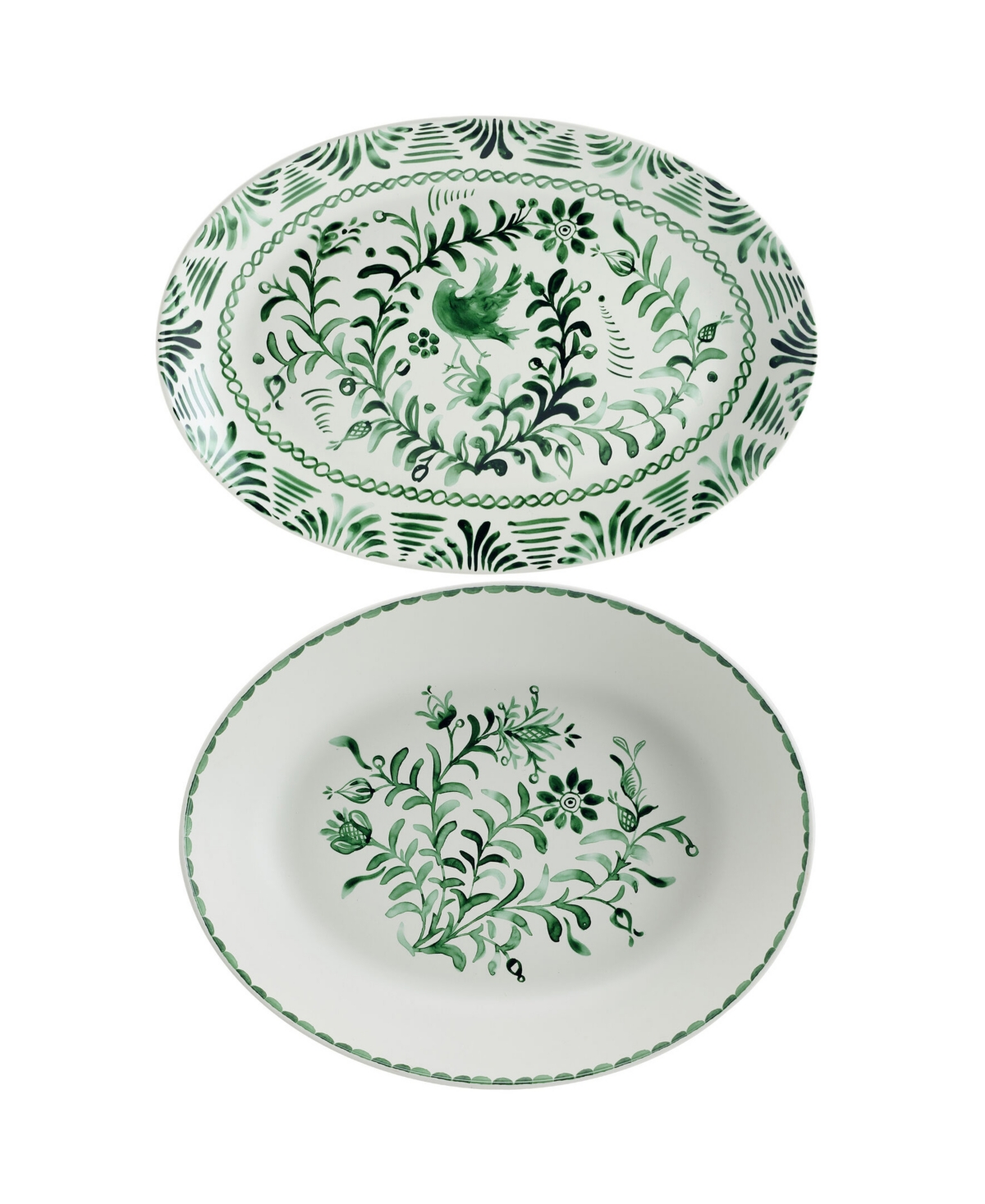 Fitz and Floyd Sicily Serve Bowl & Platter Set