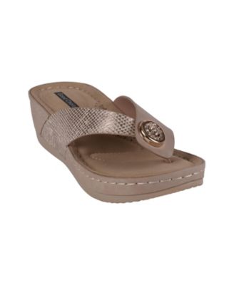Women's Dafni Thong Comfort Wedge Sandals