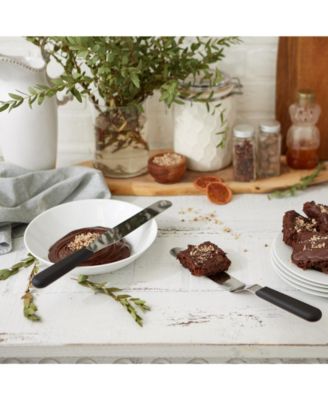 Endurance Stainless Steel 2 Piece Large Icing Spatula Set