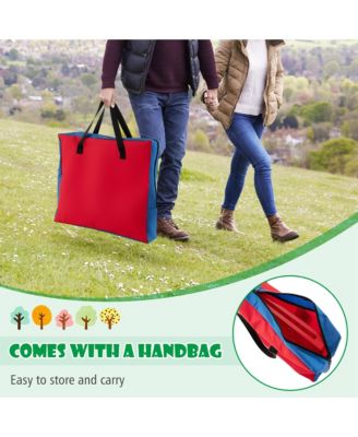 Wall Mounted or Tabletop Giant 4 in a Row Jumbo 4-to-Score Connect Game Set