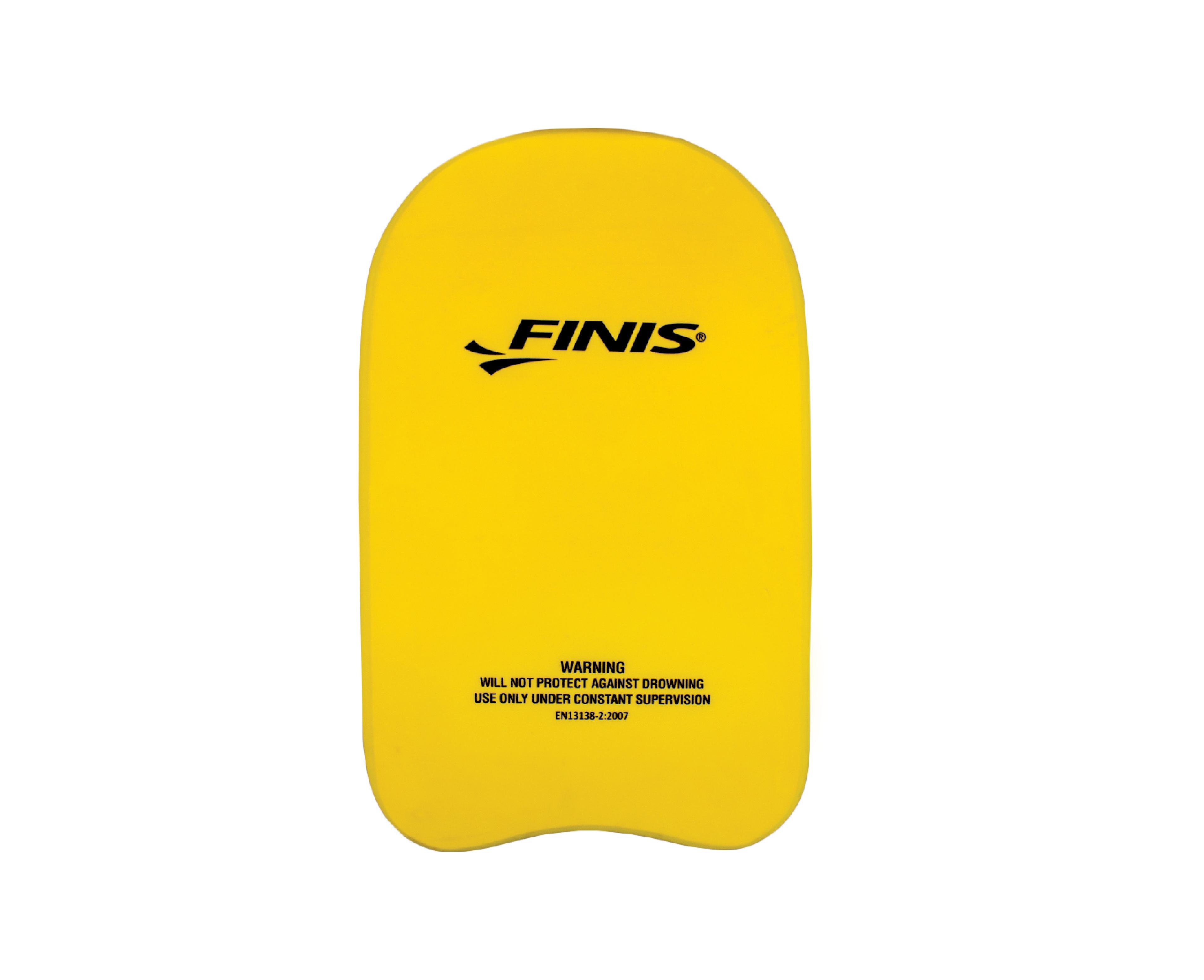 Finis Standard Foam Swimming Kickboard Yellow, Adult