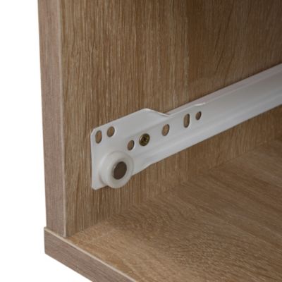 2 Mid Century Wood Nightstands with Drawer