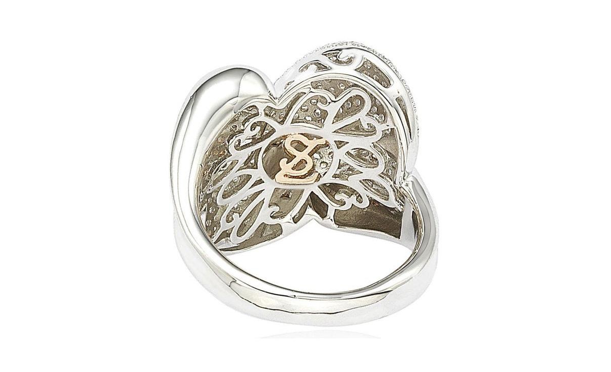 Suzy Levian New York Suzy Levian SterlingCubic Zirconia Pave Puff 