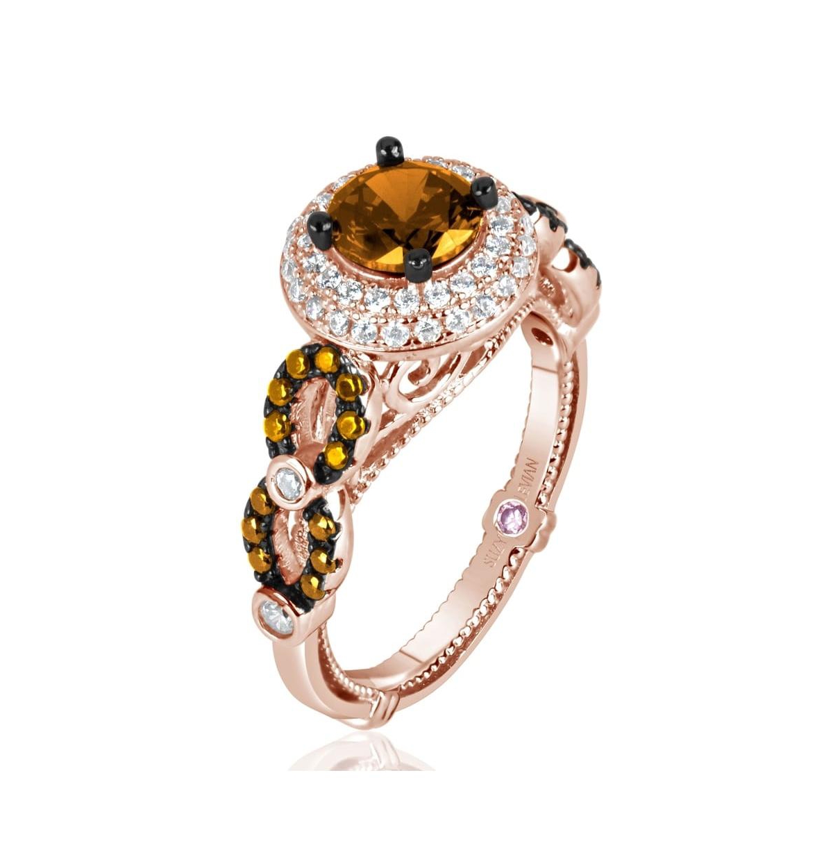 Suzy Levian New York Suzy Levian Sterling Silver Cubic Zirconia Ring
