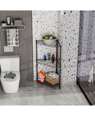Multi-Purpose Metal Corner Shelf